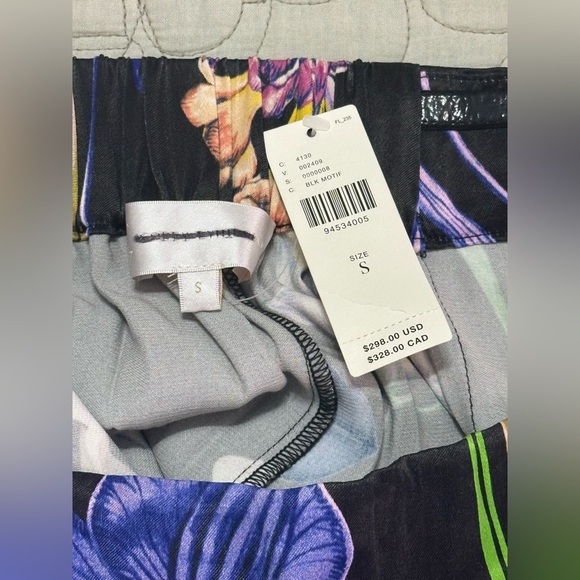 NWT Corey Lynn Calter x Anthropologie Strapless Maxi Dress S Floral Pockets FLAW - Picture 9 of 14